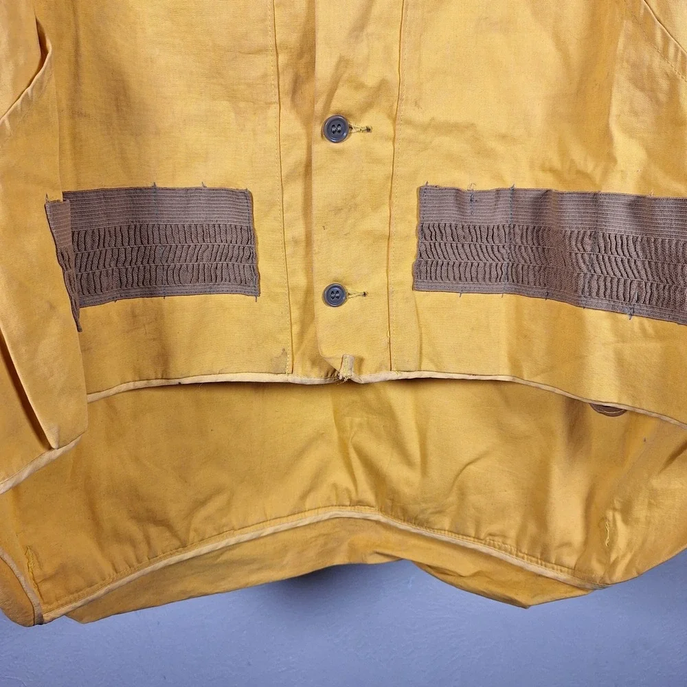 Duxbak Vtg Upland Poplin Canvas Hunting Vest Cargo Utility Shooting Rainproof